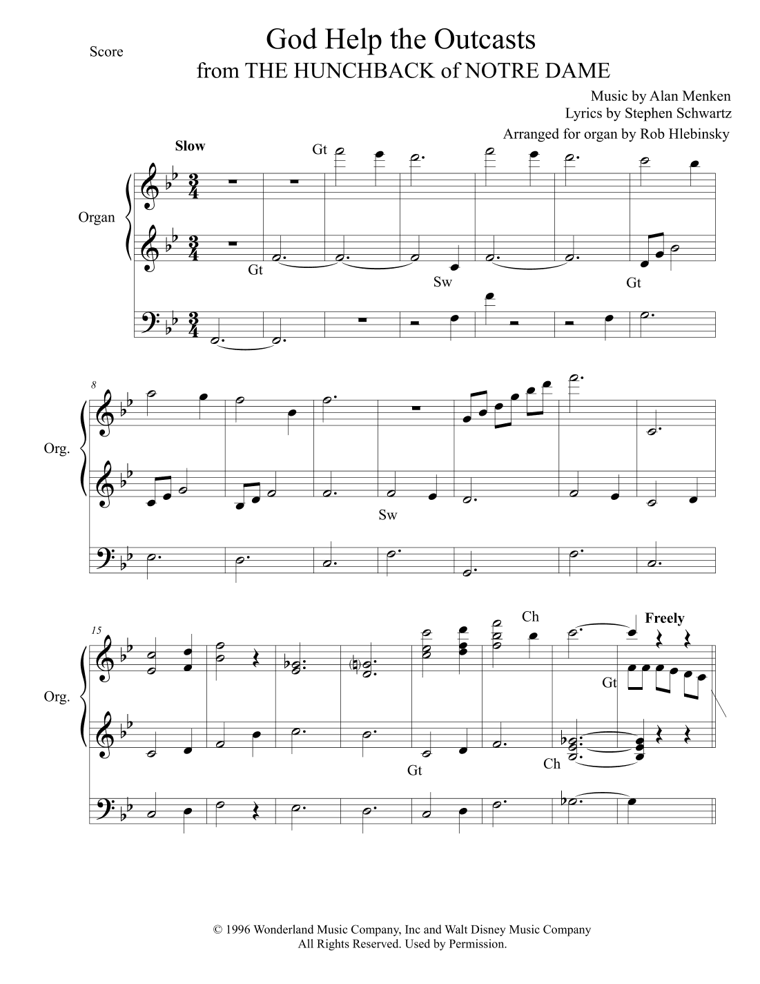 God Help The Outcasts (arr. Rob Hlebinsky)