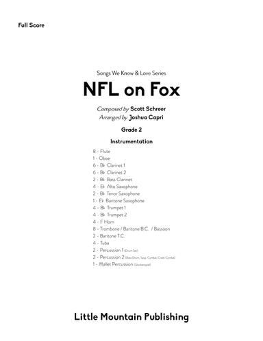 Nfl On Fox Theme (arr. Joshua Capri)