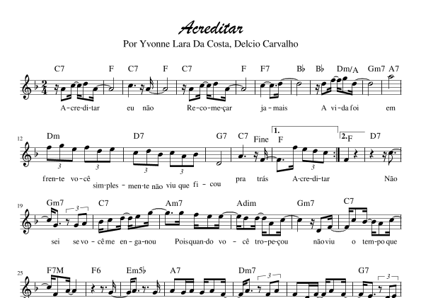 Acreditar (arr. Repizo)