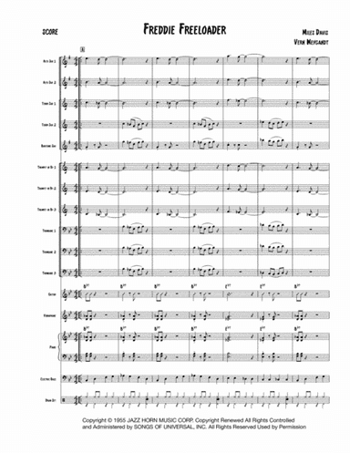 Freddie Freeloader (arr. Vern Weygandt)