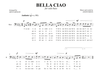 Bella Ciao (arr. Art.o Artaud)