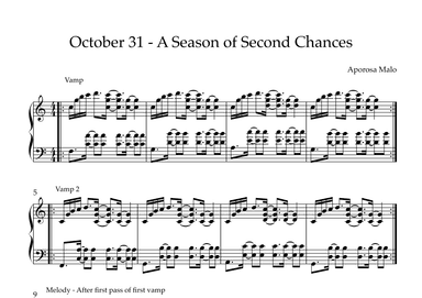 October 31 - A Season of Second Chances
