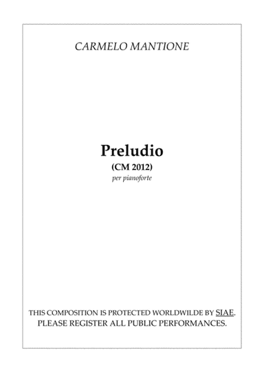 Preludio (CM 2012)