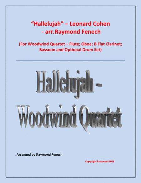 Hallelujah (arr. Raymond Fenech)