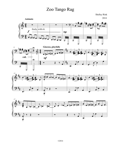 Zoo Tango Rag