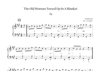 The Old Woman Tossed Up In A Blanket (arr. Julia Gordon)