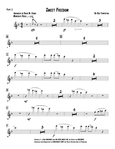 Sweet Freedom (arr. David W. Young)