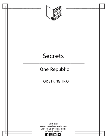 Secrets (arr. Jose Quintana)