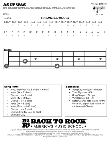 As It Was (arr. Bach to Rock)