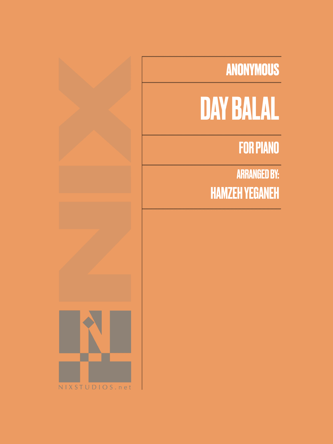 Day Balal (arr. Hamzeh Yeganeh)