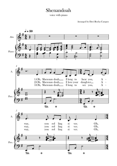Shenandoah (arr. Davi Rocha Campos)