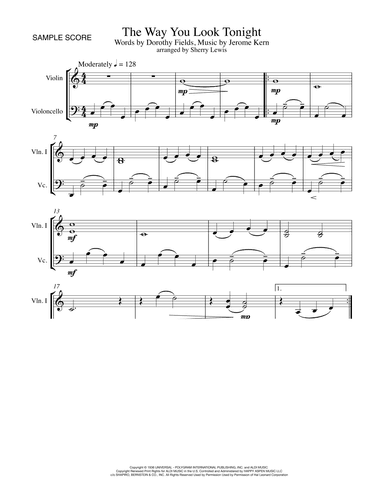 The Way You Look Tonight (arr. Sherry Lewis)