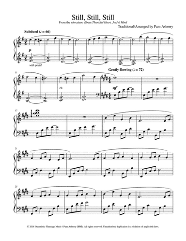 Still, Still, Still (arr. Pam Asberry)