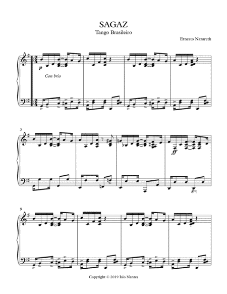 SAGAZ (arr. Islo Nantes)
