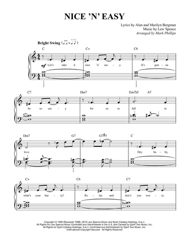 Nice 'n' Easy (arr. Mark Phillips)
