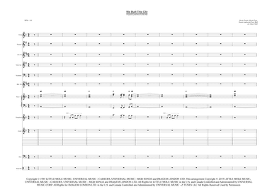 We Built This City (arr. David E. Clark)