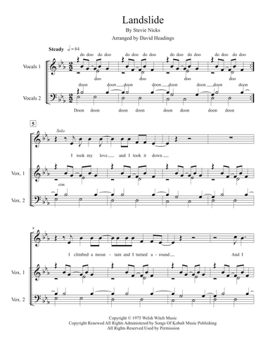 Landslide (arr. David Headings)