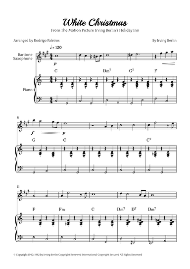 White Christmas (arr. Rodrigo Faleiros)