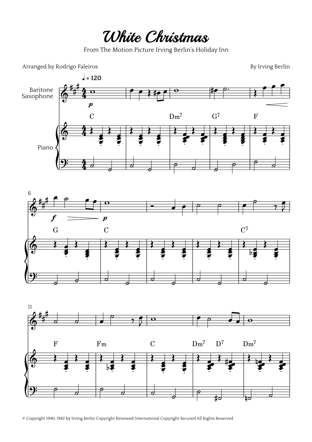 White Christmas (arr. Rodrigo Faleiros)
