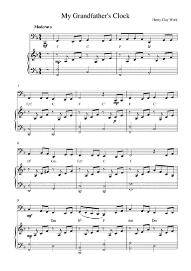 My Grandfather's Clock (arr. Kaiserin Rebecca)