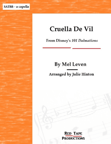 Cruella De Vil (arr. Julie Hinton)