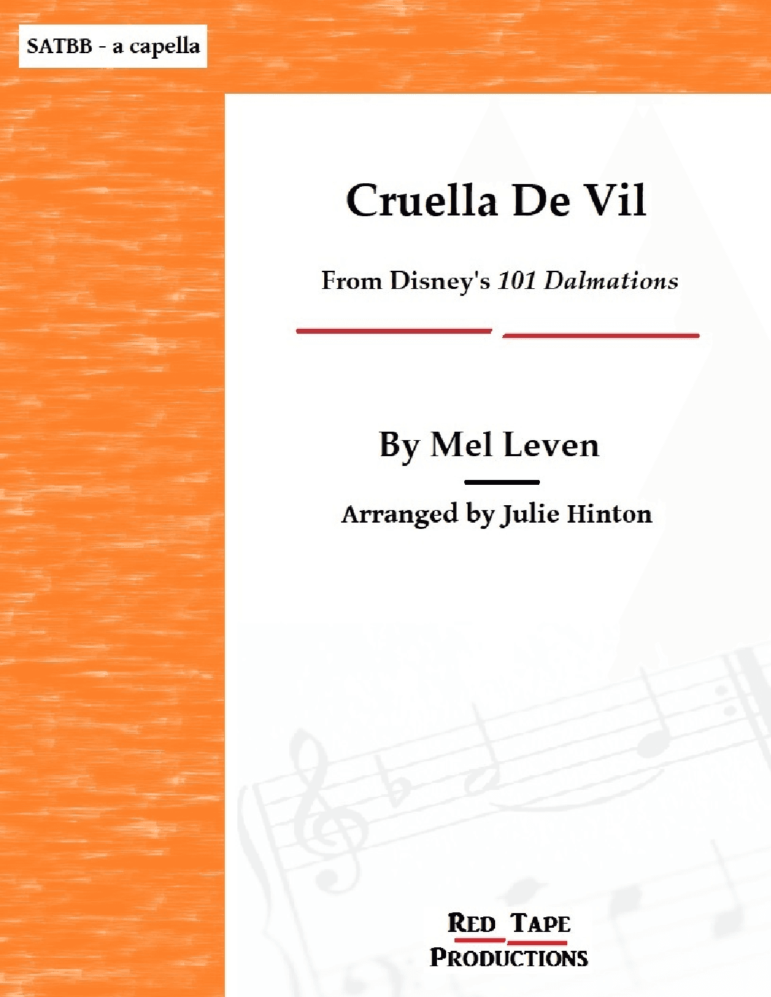 Cruella De Vil (arr. Julie Hinton)