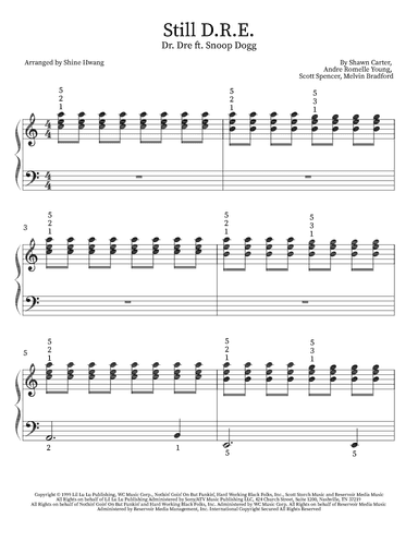 Still D.r.e. (arr. Shine Hwang)