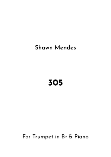 305 (arr. Jireh J.)