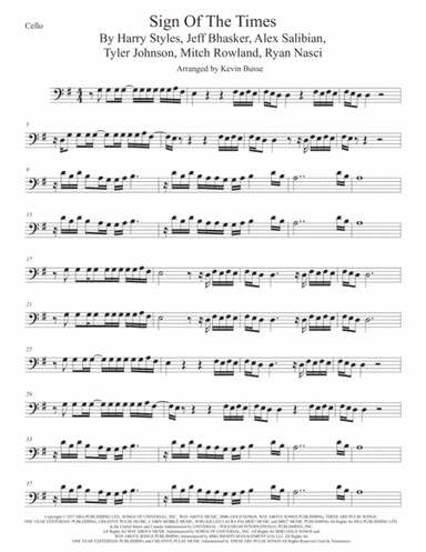 Sign Of The Times (arr. Kevin Busse)