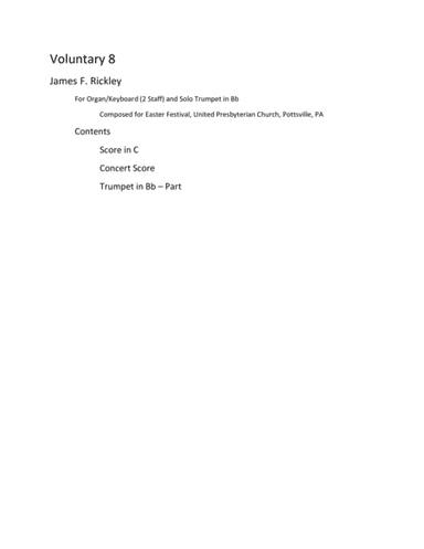 Voluntary 8