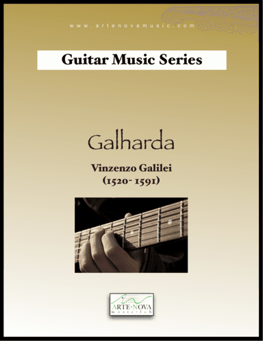 Galharda. Guitar (arr. Arte Nova Music Lab)