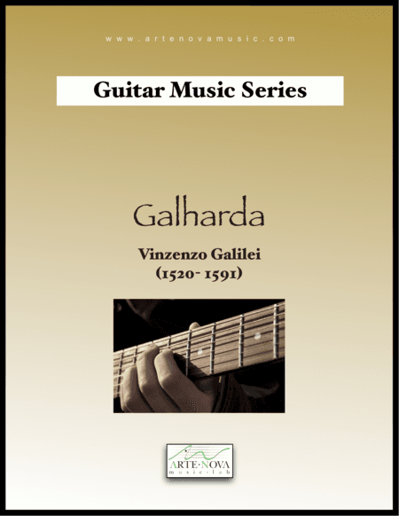 Galharda. Guitar (arr. Arte Nova Music Lab)