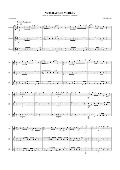 Nutcracker Medley (arr. SCMusic)