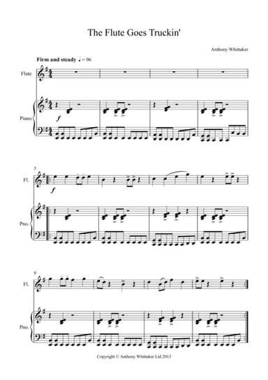 The Flute Goes Truckin'