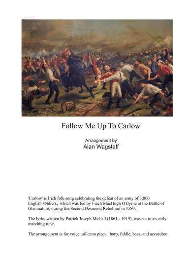 Follow Me Up to Carlow (arr. Alan Wagstaff)