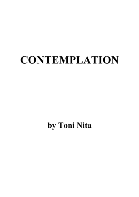 Contemplation