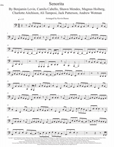 Senorita (arr. Kevin Busse)