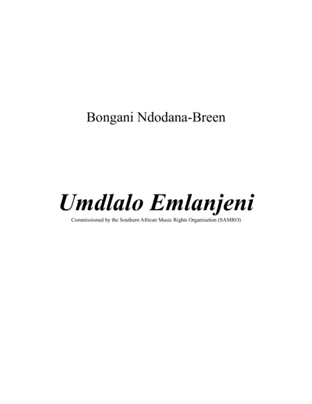 Umdlalo Emlanjeni (Games by the river)