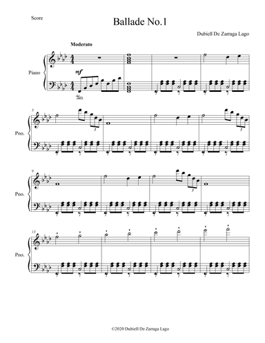 Ballade No.1