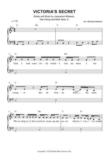 Victoria's Secret (arr. Michael Habrom)