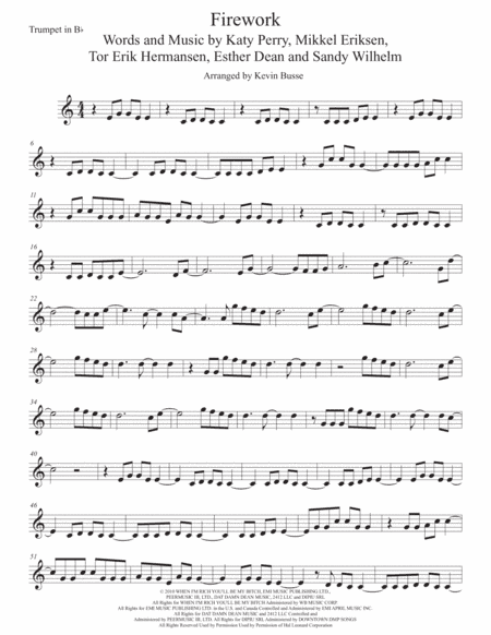 Firework (arr. Kevin Busse)