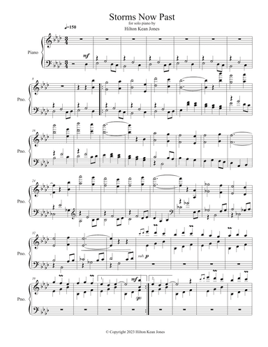 Storms Now Past (solo piano)