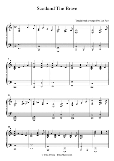 Scotland the Brave (arr. Ian Rae)
