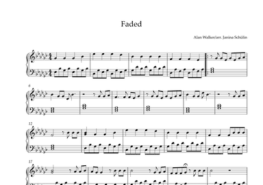 Faded (arr. Janina Schülin)