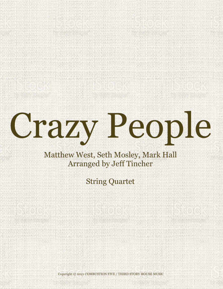 Crazy People (arr. Jeff Tincher)