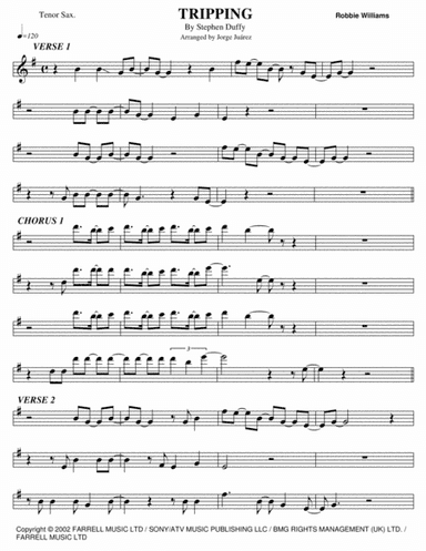 Tripping (arr. Jorge Juárez)