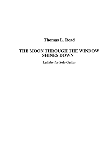 [Read] The Moon Through the Window Shines Down