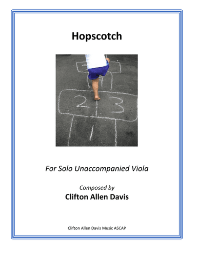 Hopscotch (for solo unaccompanied Viola)