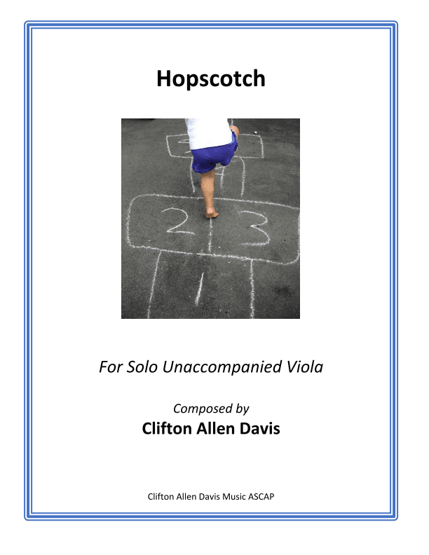 Hopscotch (for solo unaccompanied Viola)