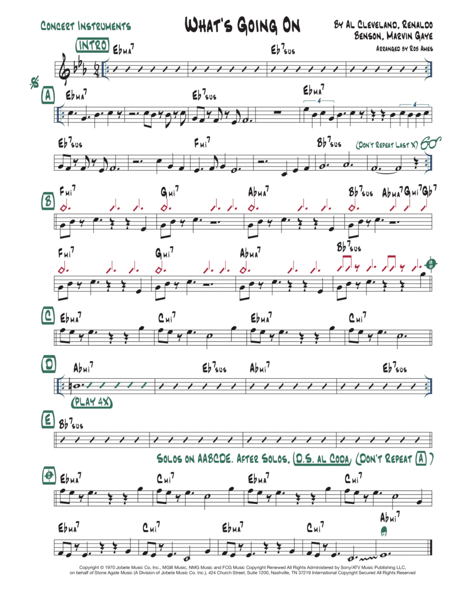What's Going On (arr. Rob Ames)